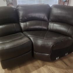 Leather Sectional Corner 