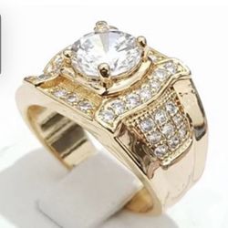 Gorgeous 14K Plated Men’s Rings … Large Selection… (Sizes 7-14 Small-Extra Large) Any Ring Only $65 Each