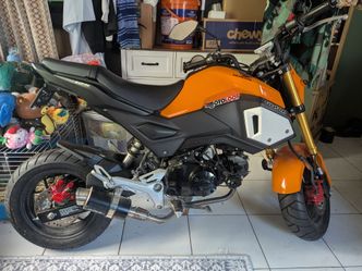 Motorcycle w/ gear and accessories