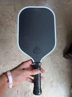 Phantom Pickleball “Stealth” 19mm T700 Raw Carbon Fiber Paddle [BRAND NEW-NEVER USED] - $180