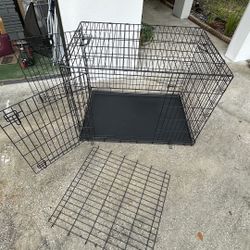 Life Stages 1642DD Double Door Folding Dog Crate for Sale in