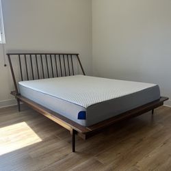 Queen Size Bed Frame And Mattress 