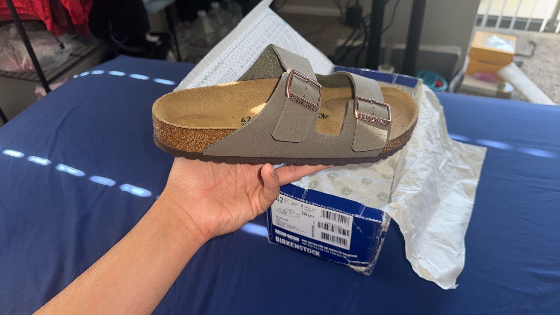 Birkenstock Stone Size 9 Men Brand New Never Worn