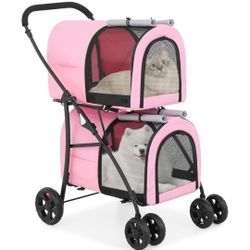 Double Pet Stroller