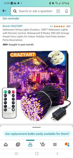 New Never Used Halloween Orange Purple 100 Ft