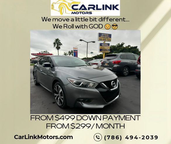 2018 NISSAN MAXIMA FROM $499 DOWN PAYMENT