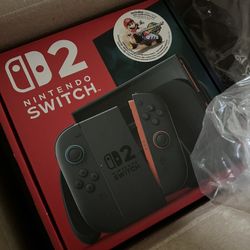 Nintendo Switch 2 Console + Mario Kart World Game Bundle | In Hand Fast Shipping