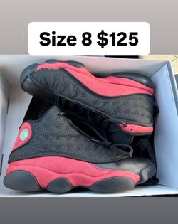 Jordan retro 13s bred size 8 men