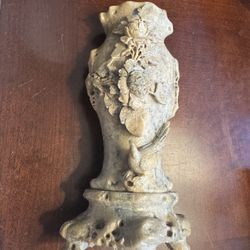 Ornate Stone Hand Carved Vase