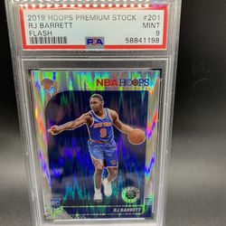 RJ Barrett Psa Graded Rookie Card