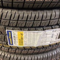 255/65/17 Goodyear Wrangler Territory HT