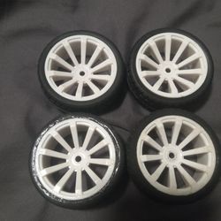 Rc Street Tires 1/16 Scale Or Lower