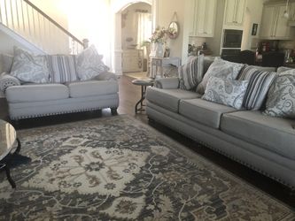 sofa and loveseat