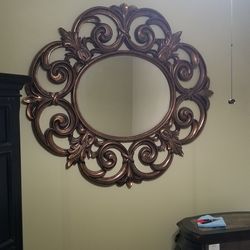 Massive 55inch Ornate Mirror 