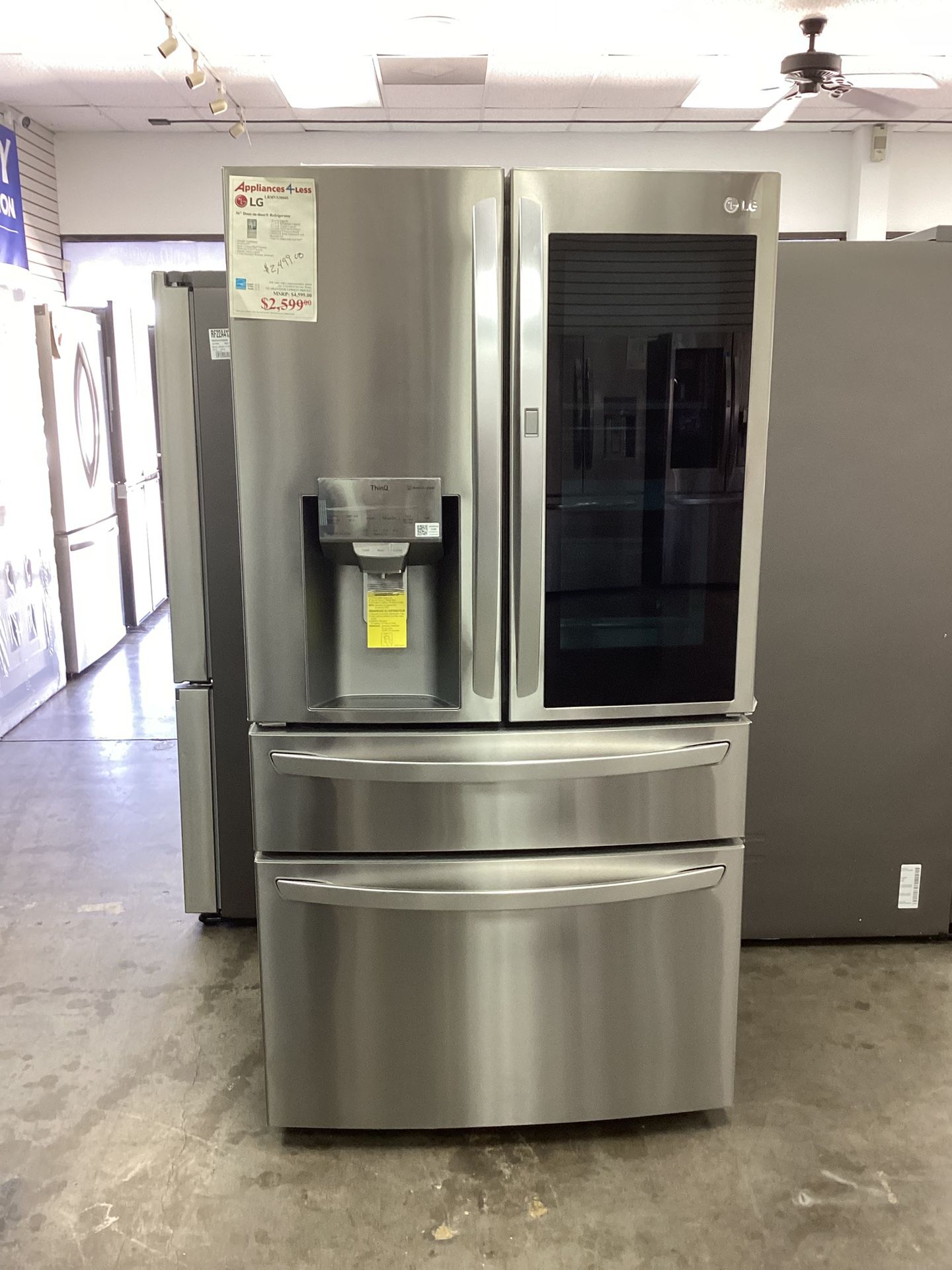 Counter Depth, Refrigerator With Four Door