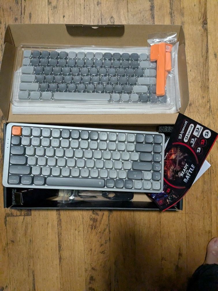 Redragon Low Profile 75% Keyboard Brown Switches