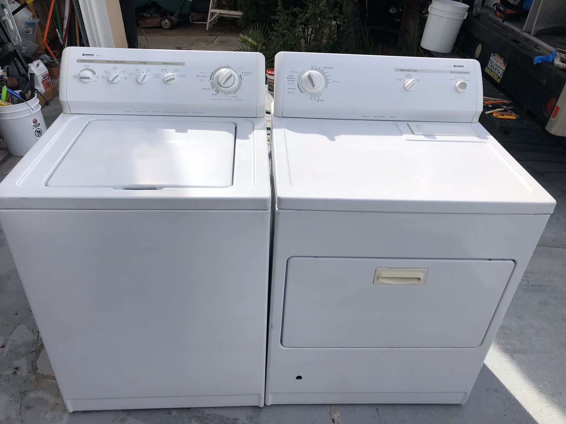 Kenmore 80 series Washer & Dryer