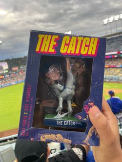 Dodgers The Catch Bobblehead