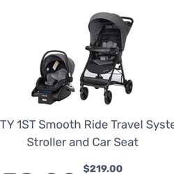 Stroller Car Seat Set. Safety First New