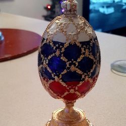 Blue Faberge Egg