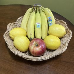 Wicker Fruit Basket