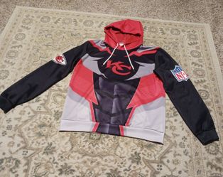 Men's Kansas City Chiefs White/Red/Black Pullover Hoodie