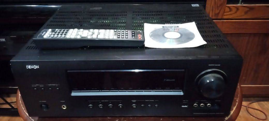 DENON AVR-1912 NETWORK HDMI AV RECEIVER WITH REMOTE CONTROL AND SONY DAYTON 7.1 SPEAKERS SYSTEM $1200 FINAL PRICE READ DESCRIPTION AND SEE ALL PICTURE