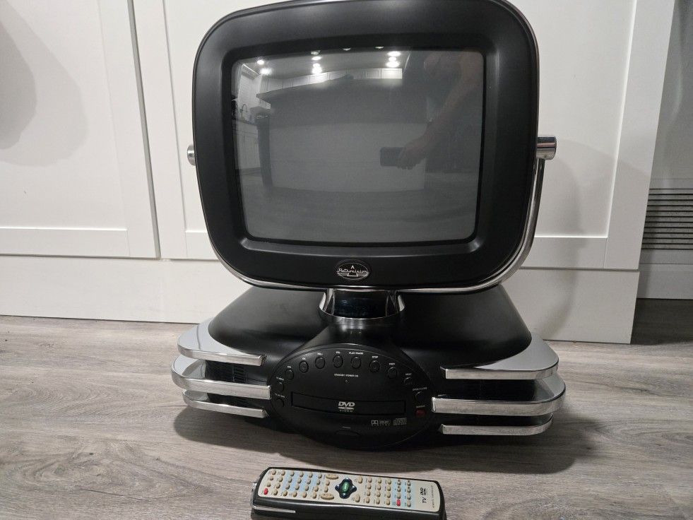 Rare Astro Retrovision 13" CRT  TV With DVD/ PLAYER/GAMING/VIDEO & Remote Great!