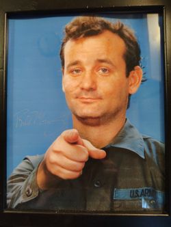 $50 AUTOGRAPHED PHOTO OF BILL MURRY