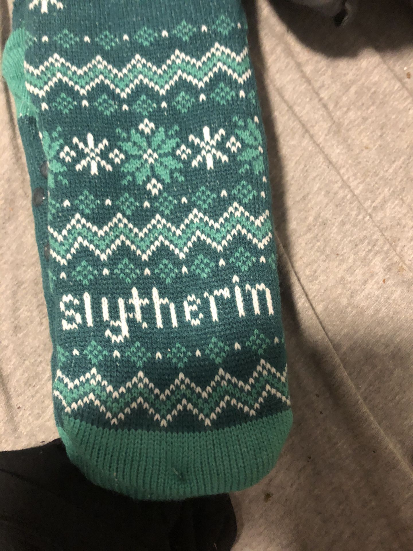 Slytherin Harry Potter socks one size fits all brand with tags still!