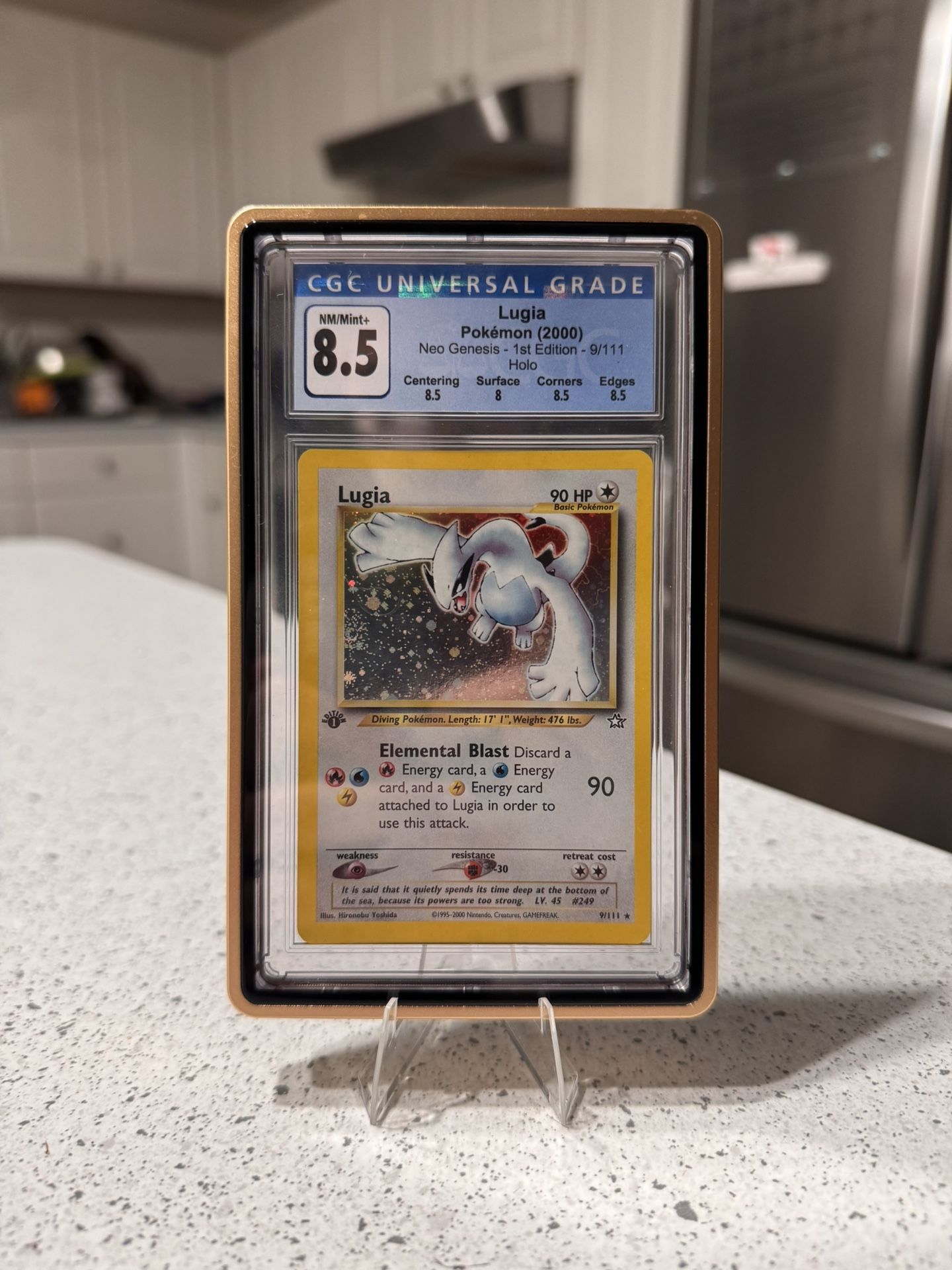 Lugia #4 1st Edition Holo CGC 8.5