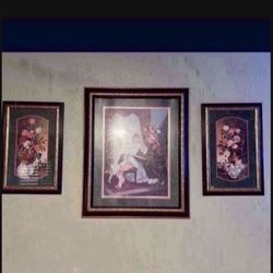 Cuadros De Home Interior Como Nuevos $80