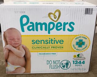 Pampers Sensitive Baby Wipes