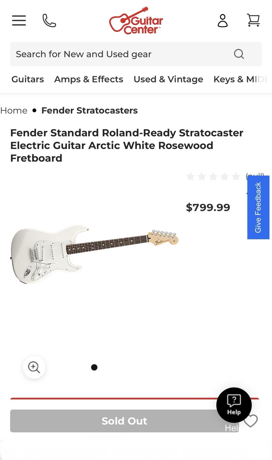 Fender Standard Roland-Ready Stratocaster + Roland GR-55S