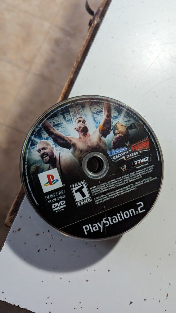 Original Xbox And PS2 Games (CDs)