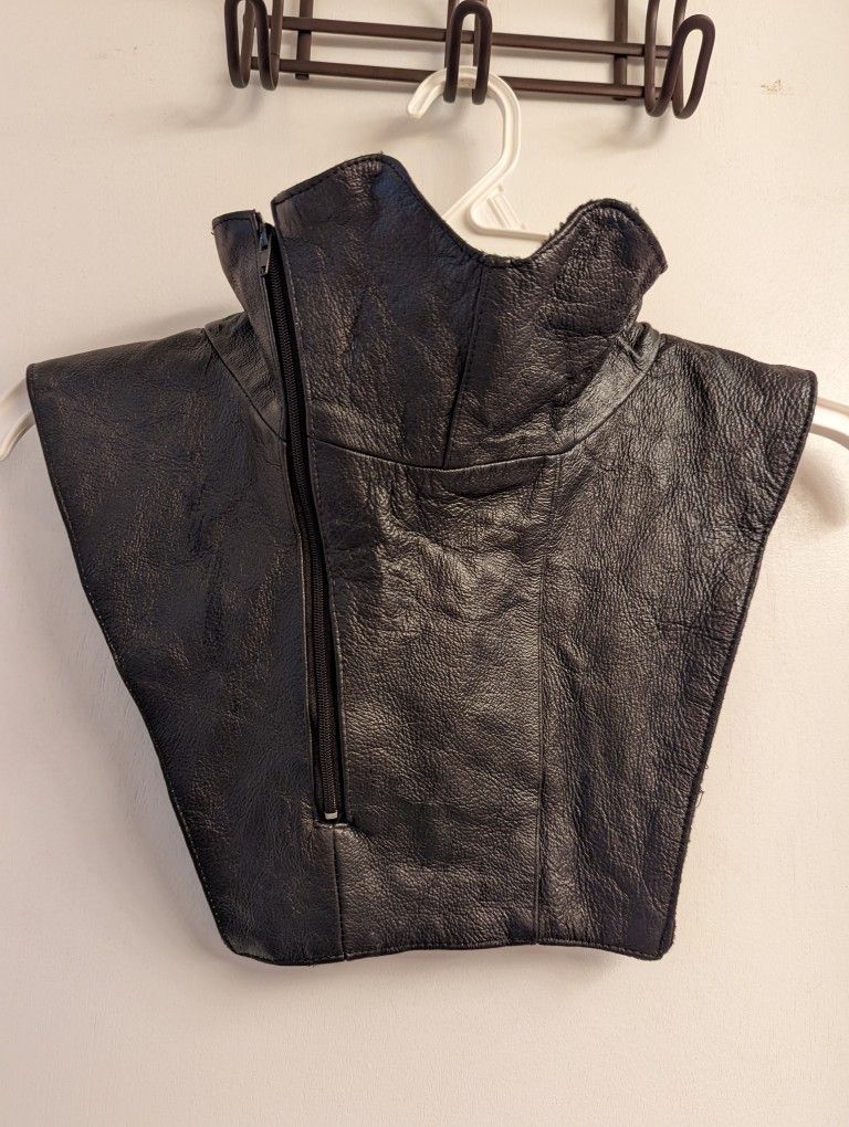 Leather Neck And Chest Warmer