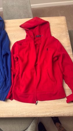 Polo Ralph Lauren Red Zip-Up Hoodie Bundle