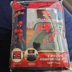 Spiderman Comforter Set