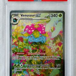 Venusaur ex SIR - 2023 Pokemon 151 - PSA 9 Mint