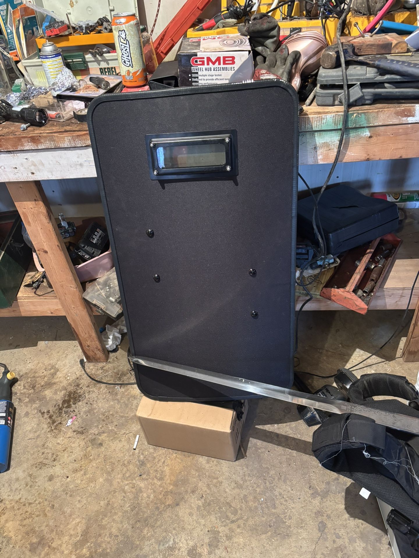 3A Ballistic Shield ~20" x 36" IIIA bullet proof shield body armor lvl IIIA - Picture 2 of 6 3A Ballistic Shield ~20" x 36" IIIA bullet proof shield b