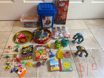 Assorted Toys and Games Bundle
