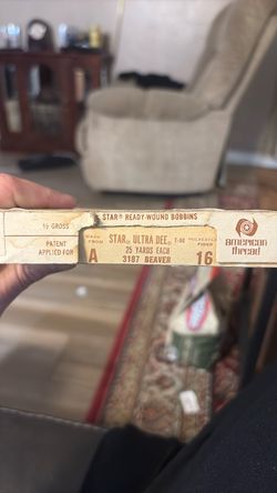 American Thread Co. Star ready-wound bobbins,