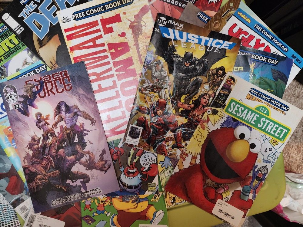 "Free Comic Book Day"Lot