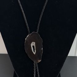 Real Stone Necklace Bolo Tie just $5