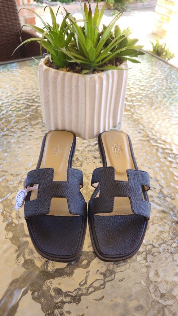 Hermes Leather Sandal