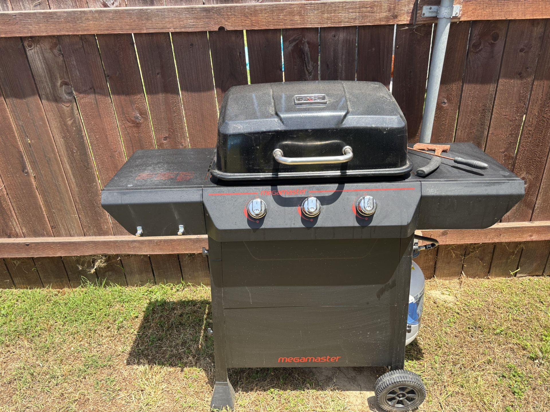 BBQ Grill Propane Tank Included