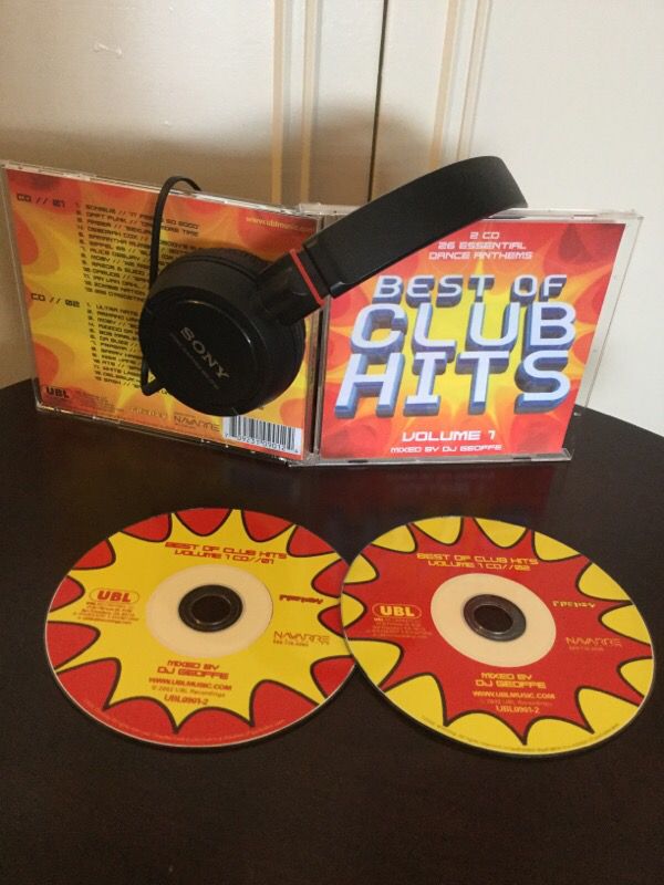 BEST OF CLUB HITS 🎶🇺🇸😎 Volume 1 / 2 CD. DJ GEOFFE