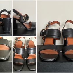 Mabel Leather Sandals 