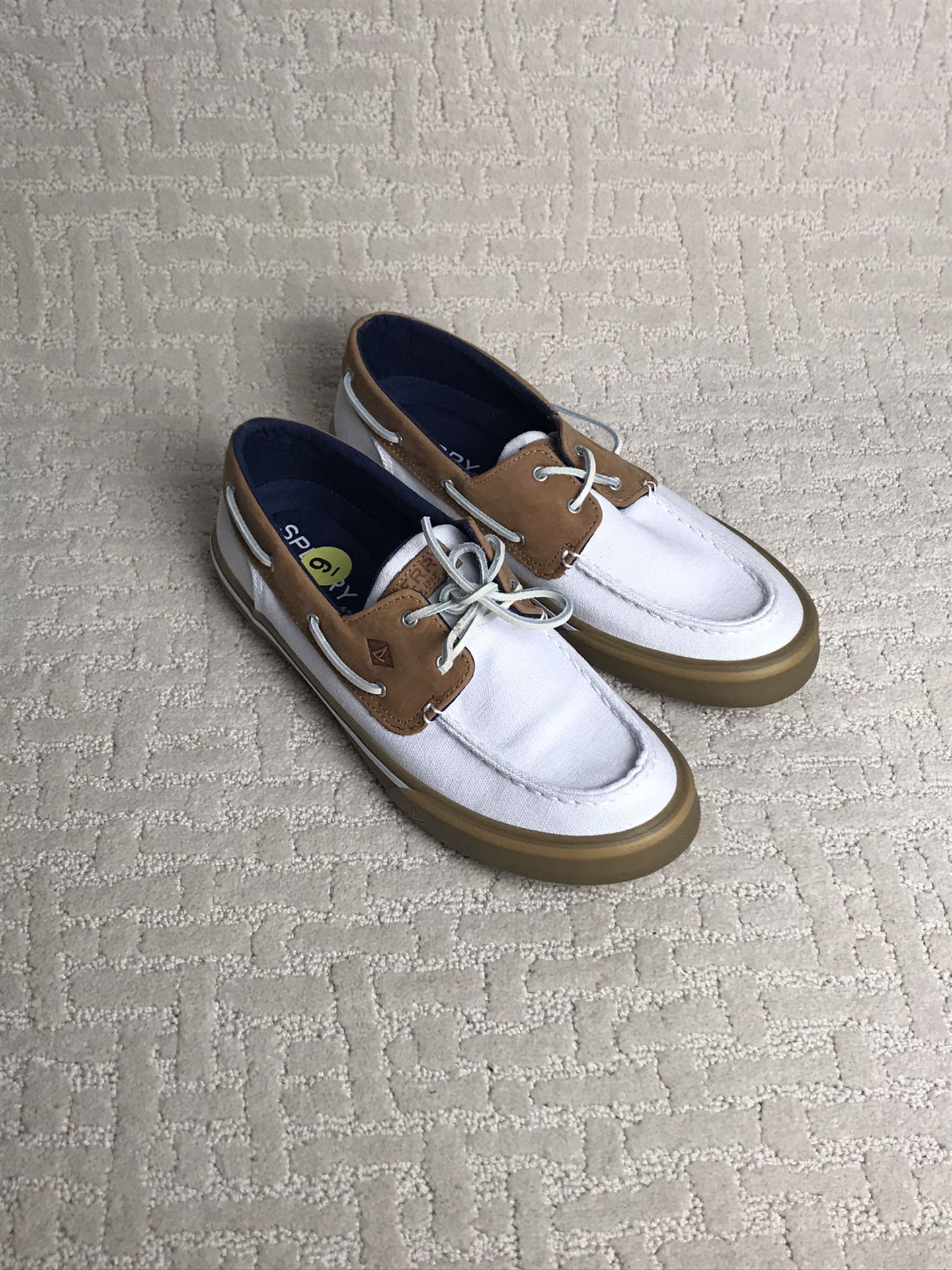 SPERRY TOP-SIDER MEN'S BAHAMA II BOAT SHOE (SIZE 9) Sts18296 Brand New No Box