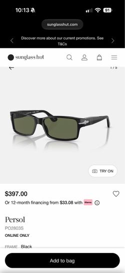 Men’s Persol Sunglasses